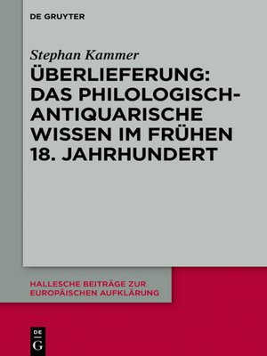 cover image of Überlieferung